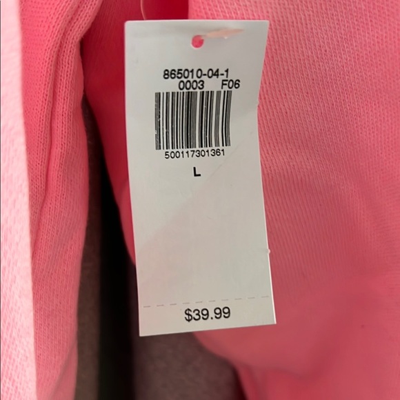 Old Navy Bright Pink Women's Hoodie 90% cotton - Picture 3 of 5